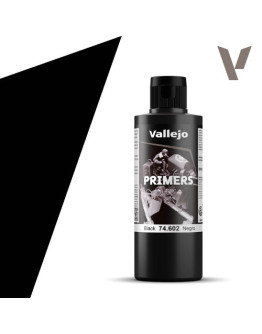 VALLEJO AUXILIARY PRODUCTS - 74.602 - SURFACE PRIMER - BLACK - 200ML
