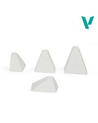 VALLEJO 1/35 DIORAMA SCENERY ITEMS - SC218 - HOCKERHINDERNIS TYPE 38 (ANTI-TANK BARRIERS)