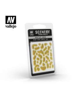 VALLEJO DIORAMA SCENERY - SC403 - WILD TUFT - BEIGE - SMALL - 2mm AVSC403