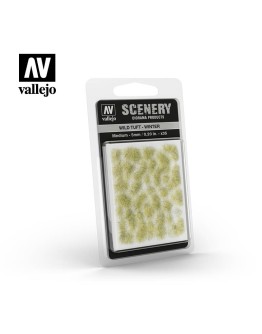 VALLEJO DIORAMA SCENERY - SC410 - WILD TUFT - WINTER - MEDIUM - 5mm AVSC410