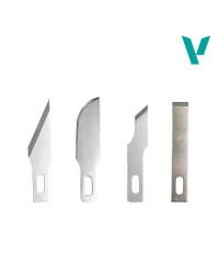 VALLEJO HOBBY TOOLS - T06010 - 5 ASSORTED BLADES FOR #1 KNIFE