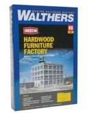 WALTHERS CORNERSTONE HO BUILDING KIT  9333044 HARDWOOD FURNITURE FACTORY