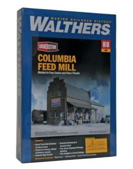 WALTHERS CORNERSTONE HO BUILDING KIT  9333090 COLUMBIA FEED MILL