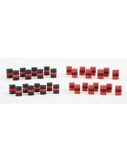 WALTHERS SCENEMASTER HO ACCESSORIES 9494152 OIL DRUMS [ 24 ONLY ]