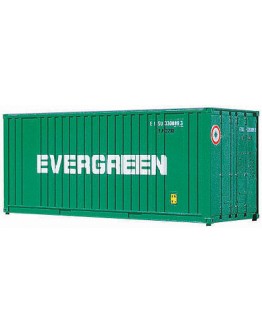 WALTHERS SCENEMASTER HO CONTAINER 9498002 20' RIB SIDE CONTAINER - EVERGREEN