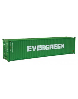 WALTHERS SCENEMASTER HO CONTAINER 9498258 40' HIGH CUBE CORRUGATED SIDE CONTAINER - EVERGREEN