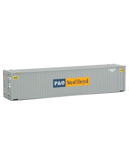 WALTHERS SCENEMASTER HO CONTAINER 9498558 45' CIMC CONTAINER - P & O NEDLLOYD