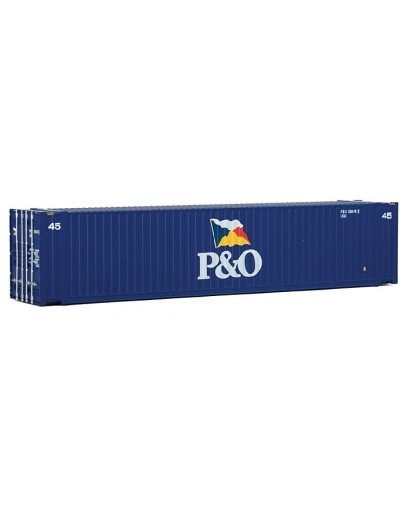 WALTHERS SCENEMASTER HO CONTAINER 9498566 45' CIMC CONTAINER - P & O