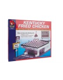 WALTHERS LIFE LIKE HO BUILDING KIT  4331394 KENTUCKY FRIED CHICKED DRIVE IN KIT