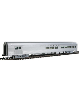 WALTHERS MAINLINE HO COACH 910-30052 85' BUDD BAGGAGE LOUNGE - SANTA FE - WAL9130052