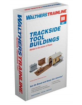 WALTHERS TRAINLINE HO BUILDING KIT  9310909 TRACKSIDE TOOL BUILDINGS