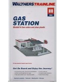 WALTHERS TRAINLINE HO BUILDING KIT  9310920 GAS STATION KIT