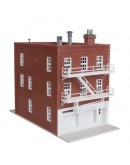 WALTHERS TRAINLINE HO BUILDING KIT  931903 CONSOLIDATED MANUFACTURING