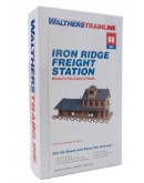 WALTHERS TRAINLINE HO BUILDING KIT  931905 IRON RIDGE FREIGHT STATION