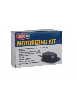 WALTHERS CORNERSTONE HO BUILDING KIT  9331050 MOTORIZING KIT