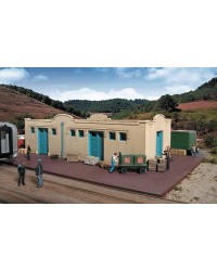 WALTHERS CORNERSTONE HO BUILDING KIT  9332921 MISSION STYLE FREIGHT HOUSE