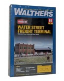 WALTHERS CORNERSTONE HO BUILDING KIT  9333009 WATER STREET FREIGHT TERMINAL