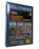 WALTHERS CORNERSTONE HO BUILDING KIT  9333048 CHAMPION PACKING PLANT