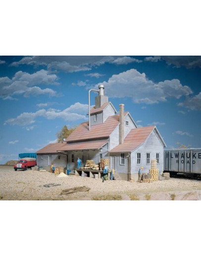 WALTHERS CORNERSTONE HO BUILDING KIT  9333061 SUNRISE FEED MILL