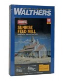 WALTHERS CORNERSTONE HO BUILDING KIT  9333061 SUNRISE FEED MILL