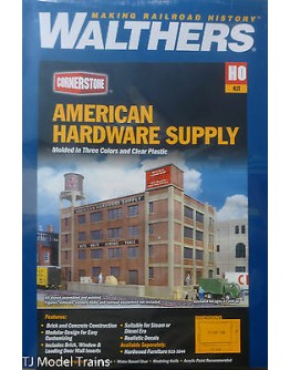 WALTHERS CORNERSTONE HO BUILDING KIT  9333097 AMERICAN HARDWARE SUPPLY