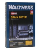 WALTHERS CORNERSTONE HO BUILDING KIT  9333128 GRAIN DRYER