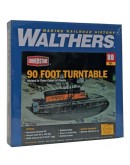 WALTHERS CORNERSTONE HO BUILDING KIT  9333171 90' TURNTABLE - UNPOWERED