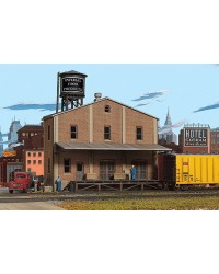 WALTHERS CORNERSTONE HO BUILDING KIT  9333184 IMPERIAL FOOD PRODUCTS BACKGROUND BUILDINGS