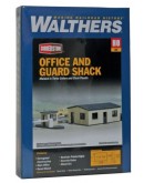 WALTHERS CORNERSTONE HO BUILDING KIT  9333517 OFFICE AND GUARD SHACK