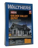 WALTHERS CORNERSTONE HO BUILDING KIT  9333532 GOLDEN VALLEY DEPOT