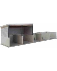 WALTHERS CORNERSTONE HO BUILDING KIT  9334139 BULK MATERIAL STORAGE