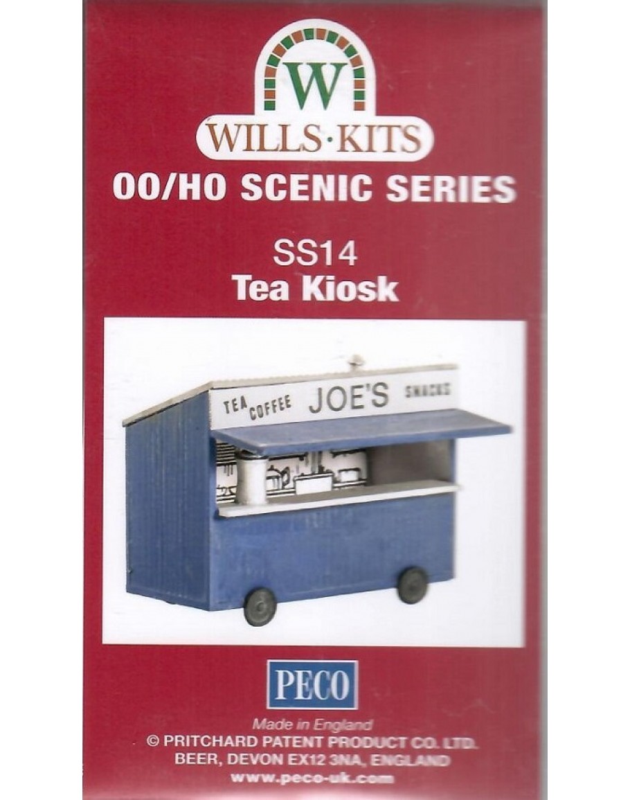 Wills SS14 OO Gauge Tea Kiosk Kit 