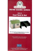 WILLS KITS PLASTIC MODELS - OO SCALE BUILDING KIT - SS15 Coal Yard and Hut