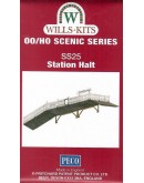 WILLS KITS PLASTIC MODELS - OO SCALE BUILDING KIT - SS25 Station Halt