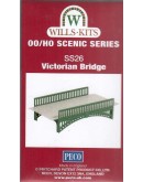 WILLS KITS PLASTIC MODELS - OO SCALE BUILDING KIT - SS26 Victorian Cast Iron Bridge