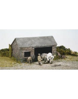 WILLS KITS PLASTIC MODELS - OO SCALE BUILDING KIT - SS31 Village Forge