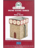 WILLS KITS PLASTIC MODELS - OO SCALE BUILDING KIT - SS34 Water Tower & Stone Base