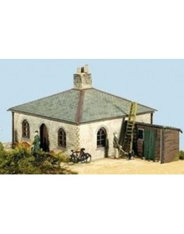 WILLS KITS PLASTIC MODELS - OO SCALE BUILDING KIT - SS39 Crossing Keepers Cottage