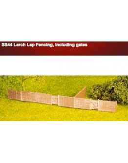 WILLS KITS PLASTIC MODELS - OO SCALE BUILDING KIT - SS44 Larch Lap Fencing
