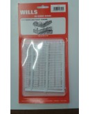 WILLS KITS PLASTIC MODELS - OO SCALE BUILDING KIT - SS45 Rustic & Picket Fencing