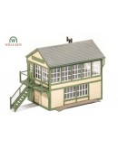 WILLS KITS PLASTIC MODELS - OO SCALE BUILDING KIT - SS48 Timber Signal Box