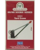 WILLS KITS PLASTIC MODELS - OO SCALE BUILDING KIT - SS51 Goods Yard Crane, with Fixed Timber Jib