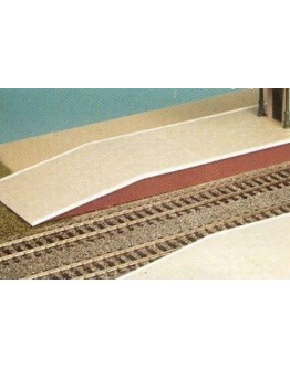 WILLS KITS PLASTIC MODELS - OO SCALE BUILDING KIT - SS62 Pair of Station Platform Ramps