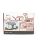 WILLS KITS PLASTIC MODELS - OO SCALE BUILDING KIT - SS63 Goods Yard Store - Timber