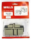 WILLS KITS PLASTIC MODELS - OO SCALE BUILDING KIT - SS65 Small Gents Toilets Unroofed [2]