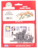 WILLS KITS PLASTIC MODELS - OO SCALE BUILDING KIT - SS68 Platform Accessories