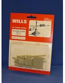 WILLS KITS PLASTIC MODELS - OO SCALE BUILDING KIT - SS72 Village Scene Set