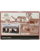 WILLS KITS PLASTIC MODELS - OO SCALE BUILDING KIT - SS73 Timber Yard