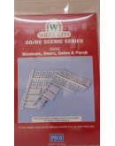 WILLS KITS PLASTIC MODELS - OO SCALE BUILDING KIT - SS86 Windows, Doors, Gates & Porch