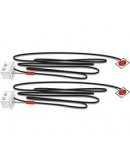 WOODLAND SCENICS - JUST PLUG LIGHTING SYSTEM - JP5739 - LED STICK ON LIGHTS - RED - WOJP5739